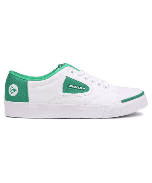 ladies dunlop green flash trainers