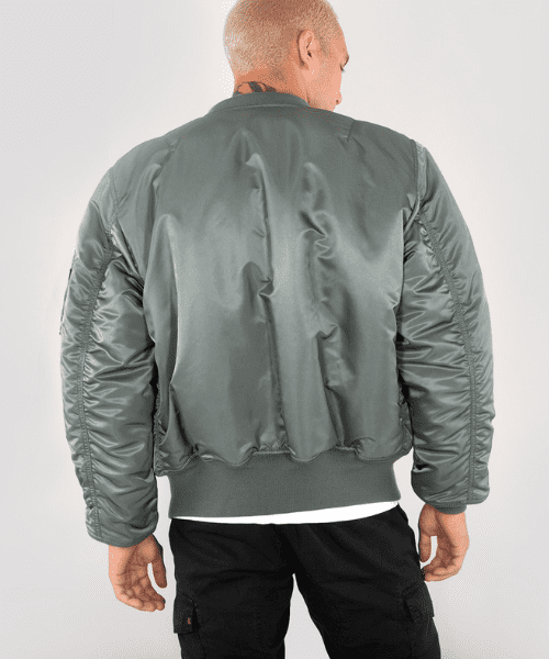 Alpha Industries MA-1 Padded Oversized Bomber Jacket In Vintage Green de  Hombres