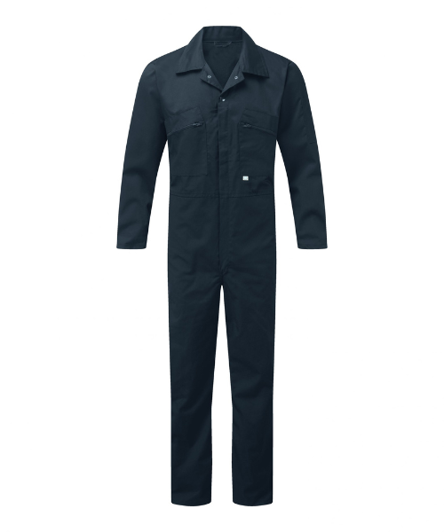 Overall Zip Bennevis With Front - Black Clothing Redhawk Dickies
